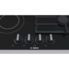 Serie | 8 Mixed hob (gas and electric) 60 cm Ceramic, Black PRY6A6B70Q