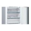 BOSCH Serie | 4 free-standing fridge-freezer with freezer at bottom 186 x 70 cm Stainless steel look KGN46XL3E8