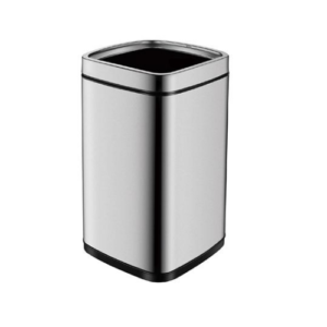 Outdoors Dustbin Stainless Steel 12L Dark Grey