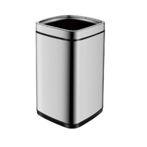 Outdoors Dustbin Stainless Steel 9L Dark Grey