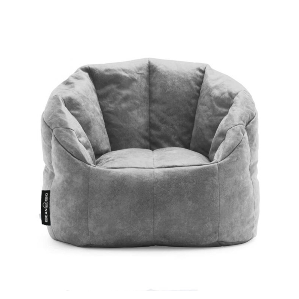 6223008411201 - Luxury Fabric Beanbag Chair 90 x 90 cm by bean2go