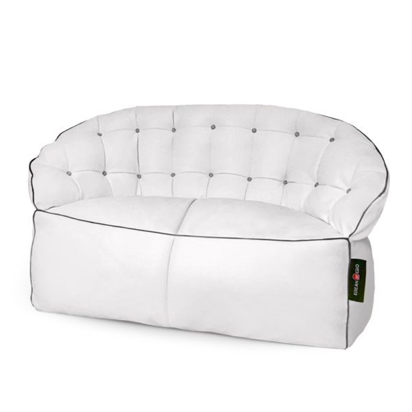 Luxury Sofa 140 x 90 cm by Bean2go – White