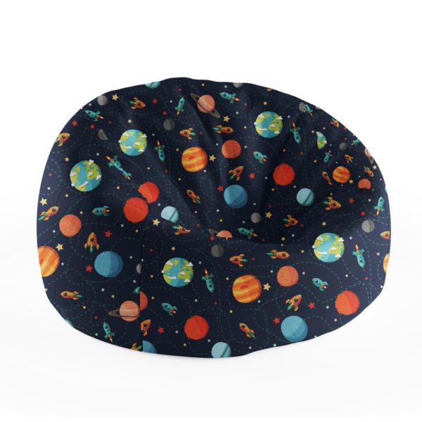 Grand Fabric Pattern 95 x 75 cm Beanbag by Bean2go – Rocket