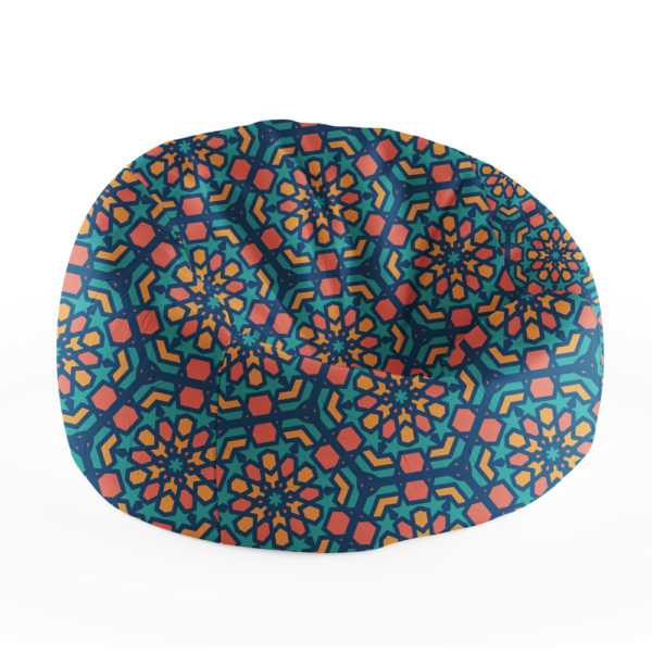 Grand Fabric Pattern 95×75 cm Beanbag by Bean2go – Ramadan