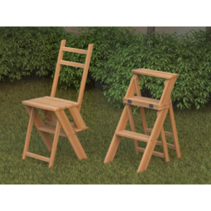 Ladder chair wood