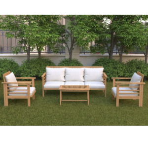 Outdoor Sofa set 5p Sofa three seater 2 chairs center table 300x300 - Cart