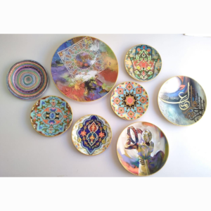 Decoupage Wall Art Mandala Design – 8 Piece Set