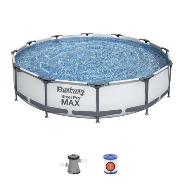 56416 1 1 600x600 1 - Bestway Steel Pro Max Pool Set 3.66m x 76cm