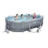 Bestway Power Steel Oval Pool Set 4.88m x 3.05m x 1.07m no. 56448