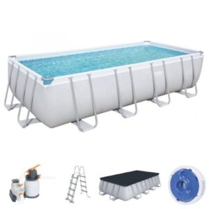 Bestway Power Steel Rectangular Pool Set 5.49m x 2.74m x 1.22m