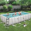 Bestway Power Steel Rectangular Pool Set 5.49m x 2.74m x 1.22m