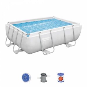 Bestway® Power Steel™ 2.82m x 1.96m x 84cm Rectangular Pool Set no.56629