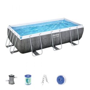 Bestway Powersteel Rectangular Pool Set 4.04m x 2.01m x 1.00m no. 56721