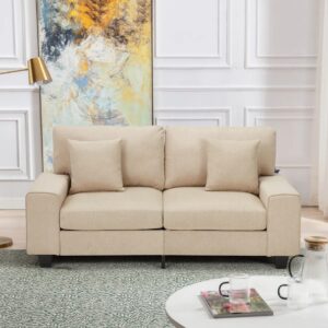Modern Linen Loveseat Sofa -Model A347