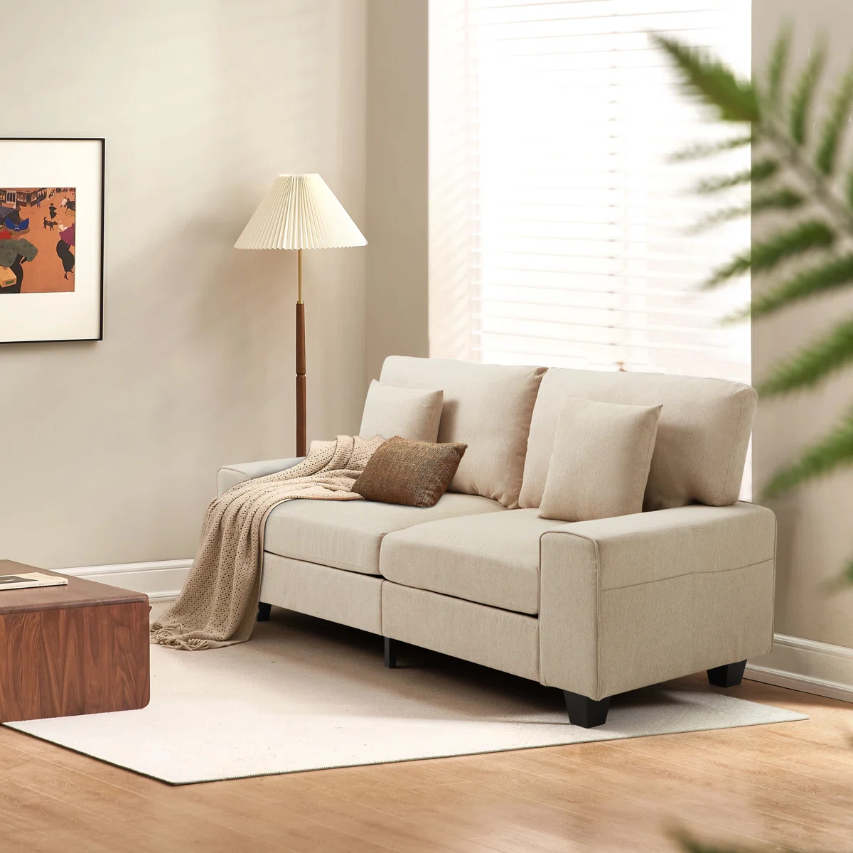 كنبة Linen Loveseat – موديل A347