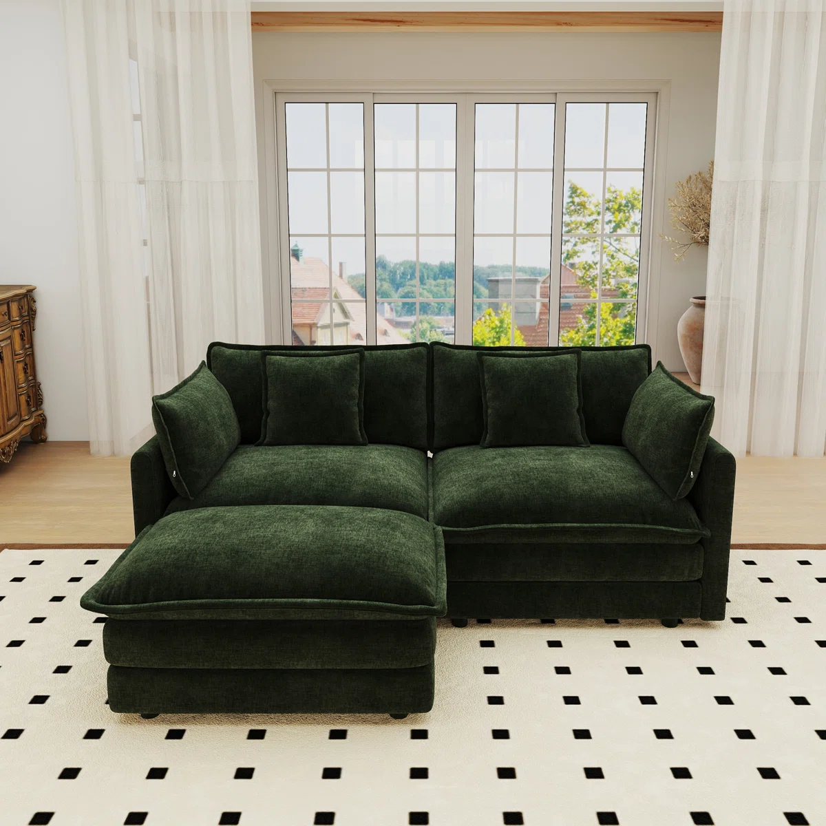 Sofa with Ottoman – Model A350