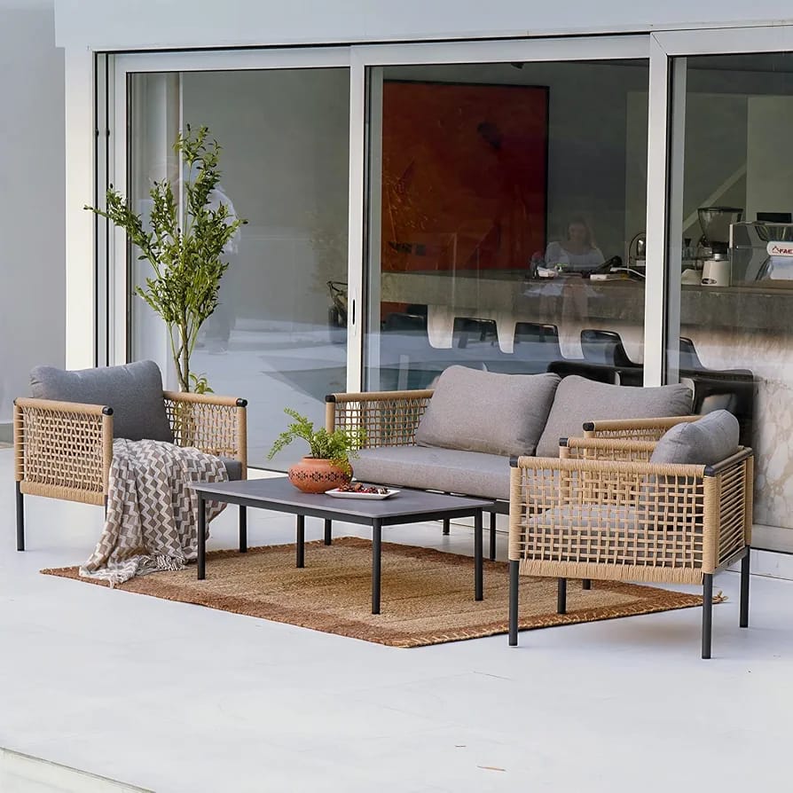 AS45 xgdg3b - Outdoor Rattan Seating Set -Model A302