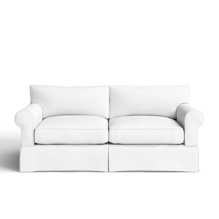 Amari8327SlipcoveredSofa - Classic Loveseat - Model A353