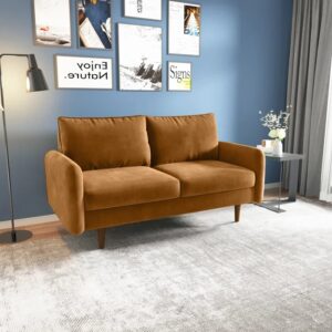 Modern Velvet Sofa – Model A354