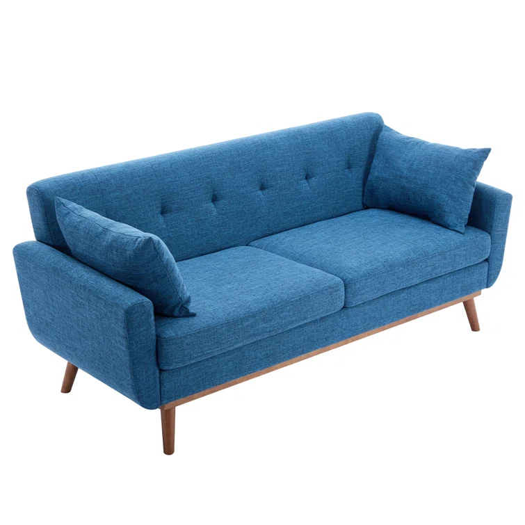 Minimalist Linen Sofa – Model A366