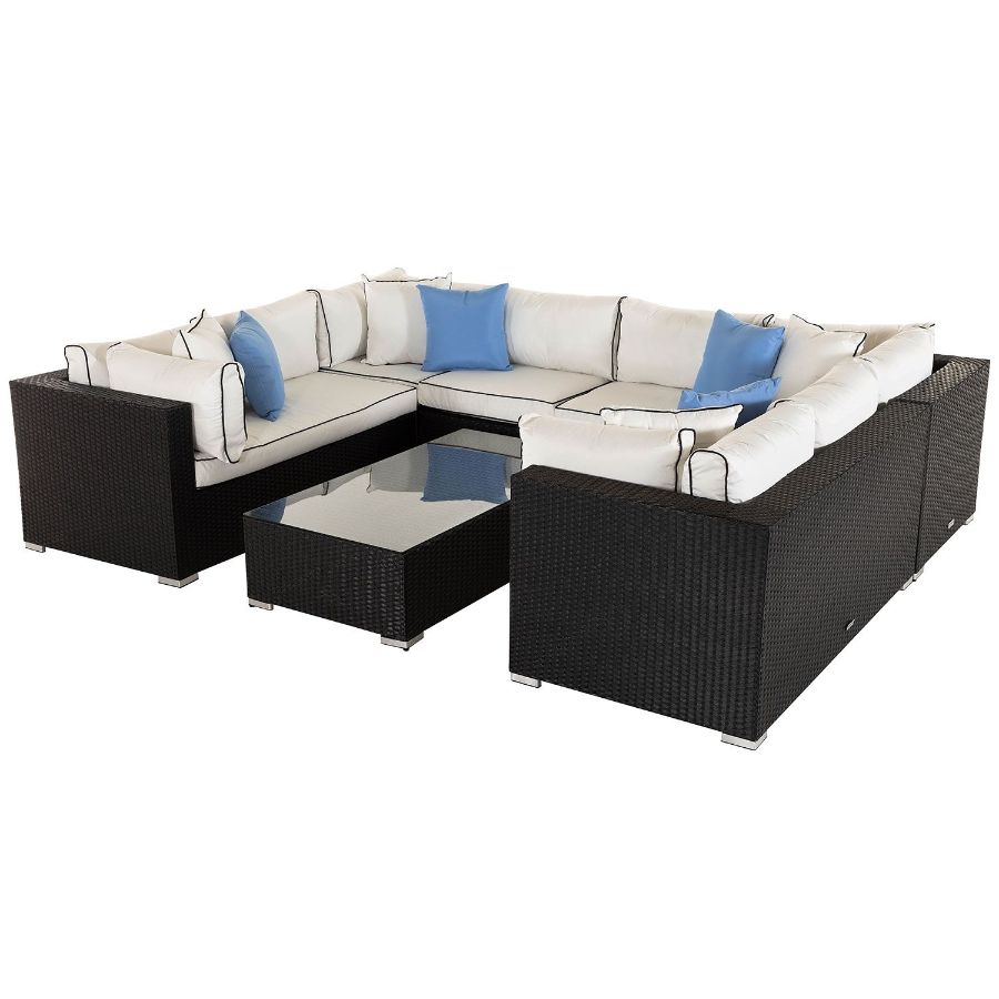 NU138 wmiomq - Outdoor Rattan Seating Set -Model A197