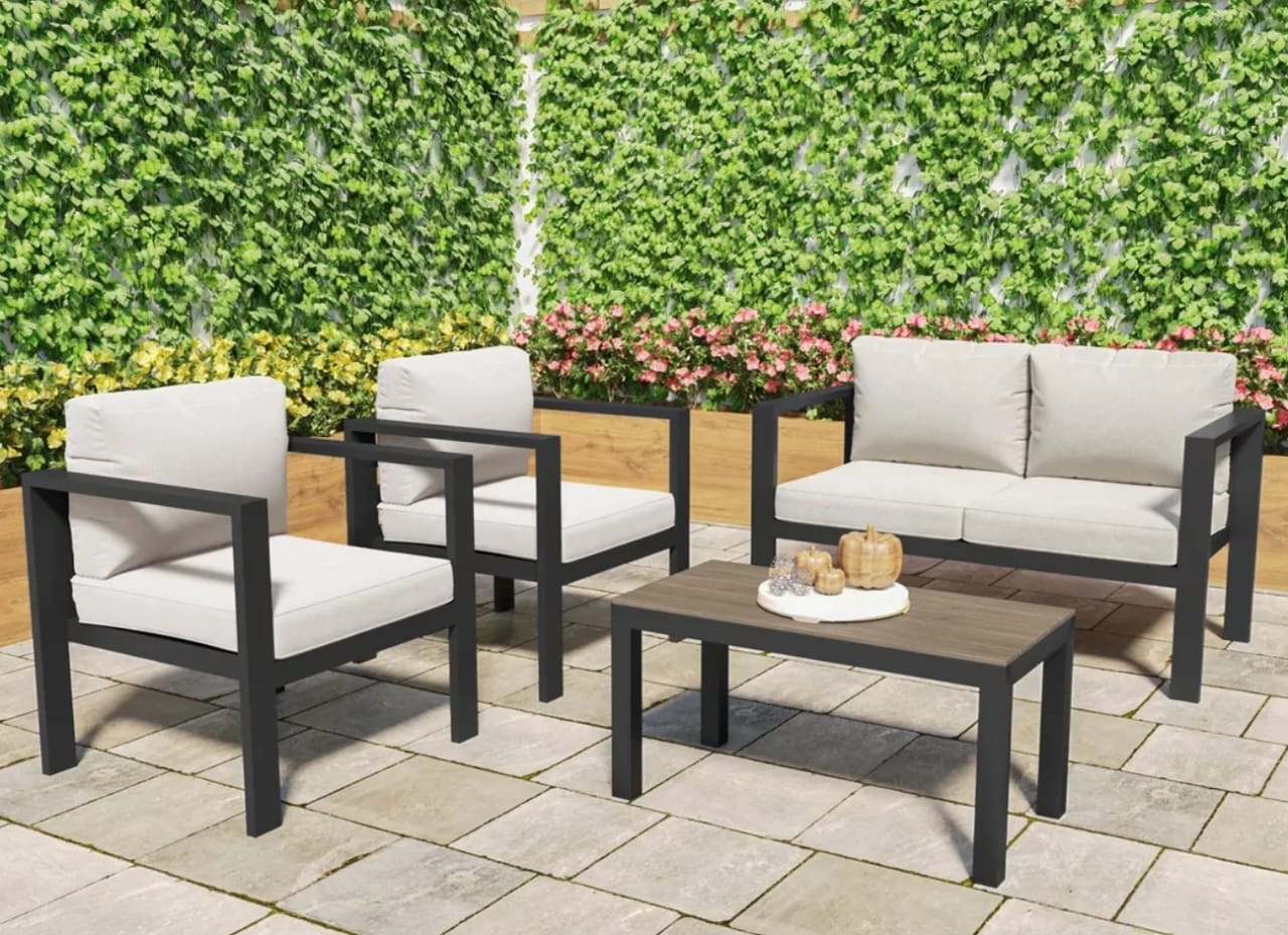 NU145 laj92s - Outdoor Rattan Seating Set -Model A203