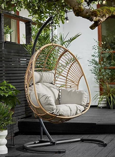 NU154 nt8d18 - Rattan Swing Chair – Model A212