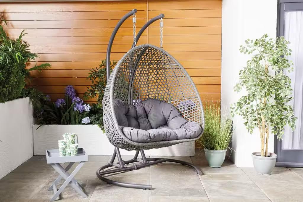 NU155 uqpbsb - Rattan Swing Chair – Model A213