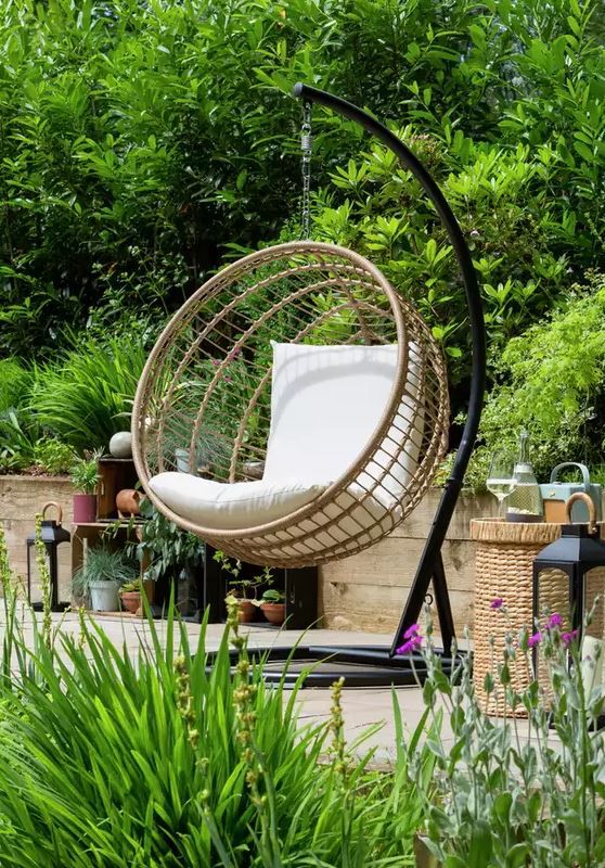 NU160 f4qrqv - Rattan Swing Chair – Model A217