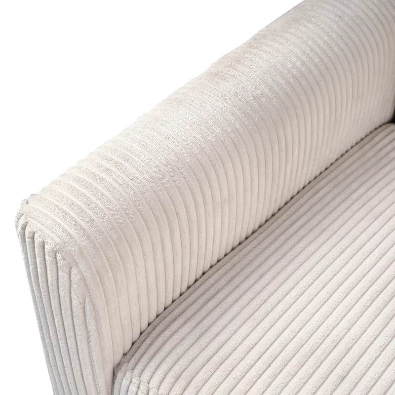 Corduroy 3-Seater Sofa – Model A361