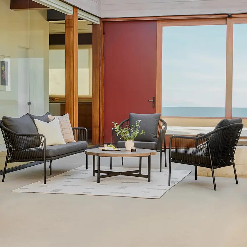 SH265 1 ihawdb - Outdoor Rattan Seating Set -Model A322