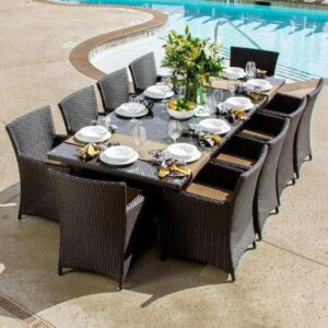 Outdoor Rattan Dining Set – Model A125