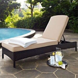 Rattan Outdoor Lounger  – Model A145