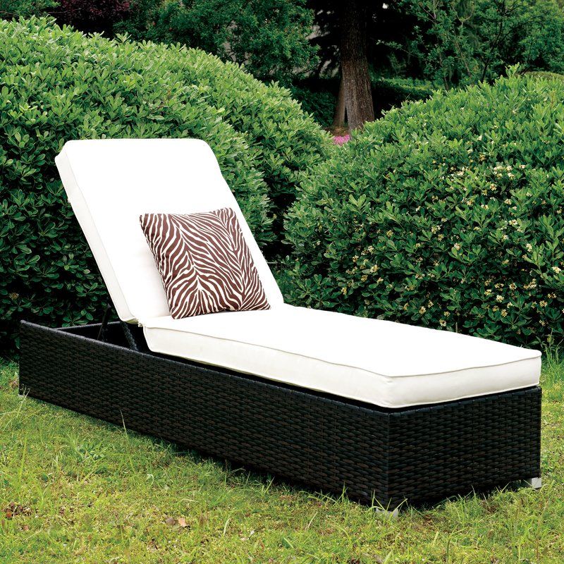 SH79 f8helj - Rattan Outdoor Lounger – Model A146