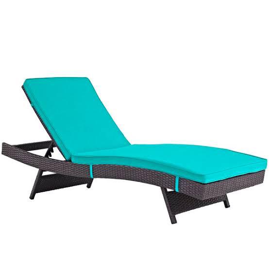 SH84 qrf8io - Rattan Outdoor Chaise Lounge - Model A151
