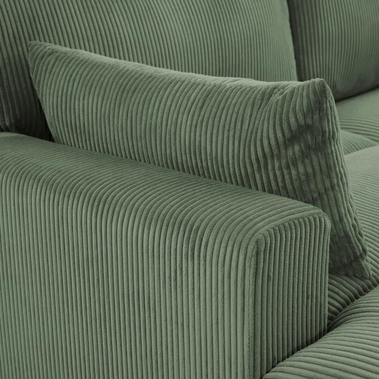 Modular Corduroy Sleeper Sofa – Model A358