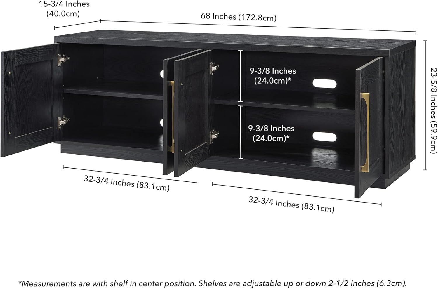 Tillman TV Console – Transitional Elegance