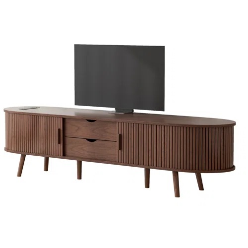 ChaderModernWood69 TVStandforTVsupto75 withDrawersandShelfStorage - Chader – Model A606