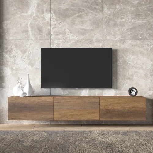 ColimaModernFloatingTVStandUpto80 TVsWall MountedMediaConsolewithStorageCabinet - Colima – Model A605