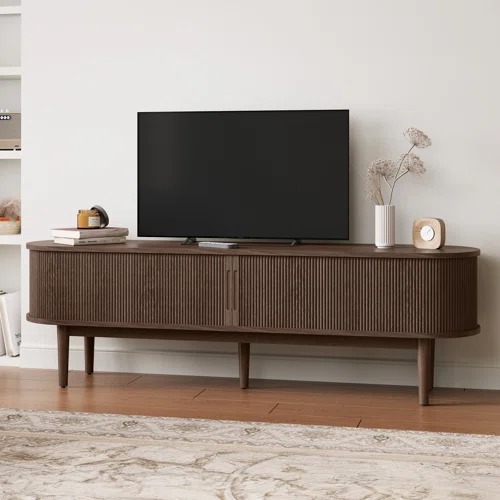 LeathiaTVStandForTvsUpTo75  - Leathia  – Model A590