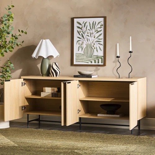 LudlowReeded4 DoorSideboard - Ludlow – Model A588
