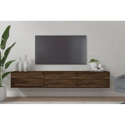 OzgeFloatingTVStandfor78 TVs SleekWall MountedMediaConsole - Ozge – Model A584