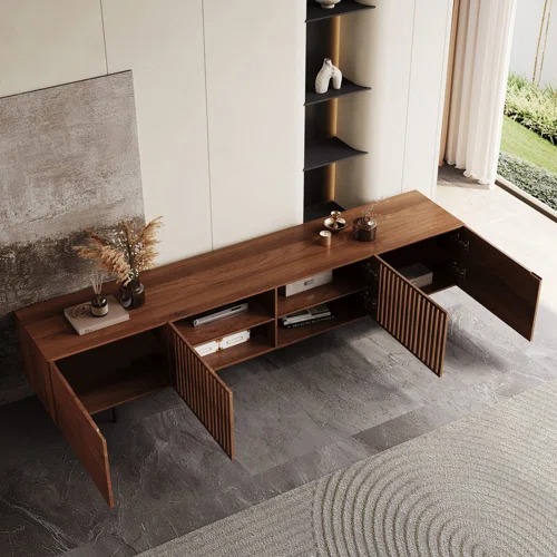 RoanokeFiberboardTVStandforTVsupto88  - Roanoke – Model A572