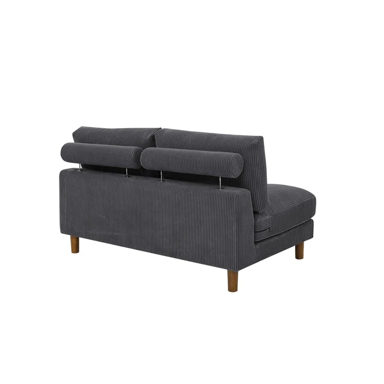 Stylish Armless Corduroy – Model A396