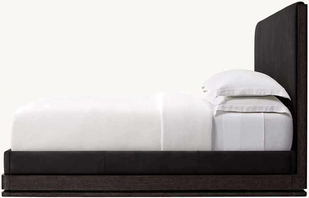 Ligné Leather Panel bed – Model A719