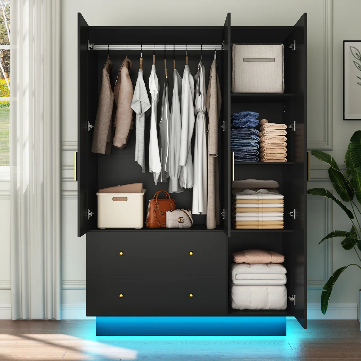 دولاب 3 doors With 2 Drawers _ – موديل A810