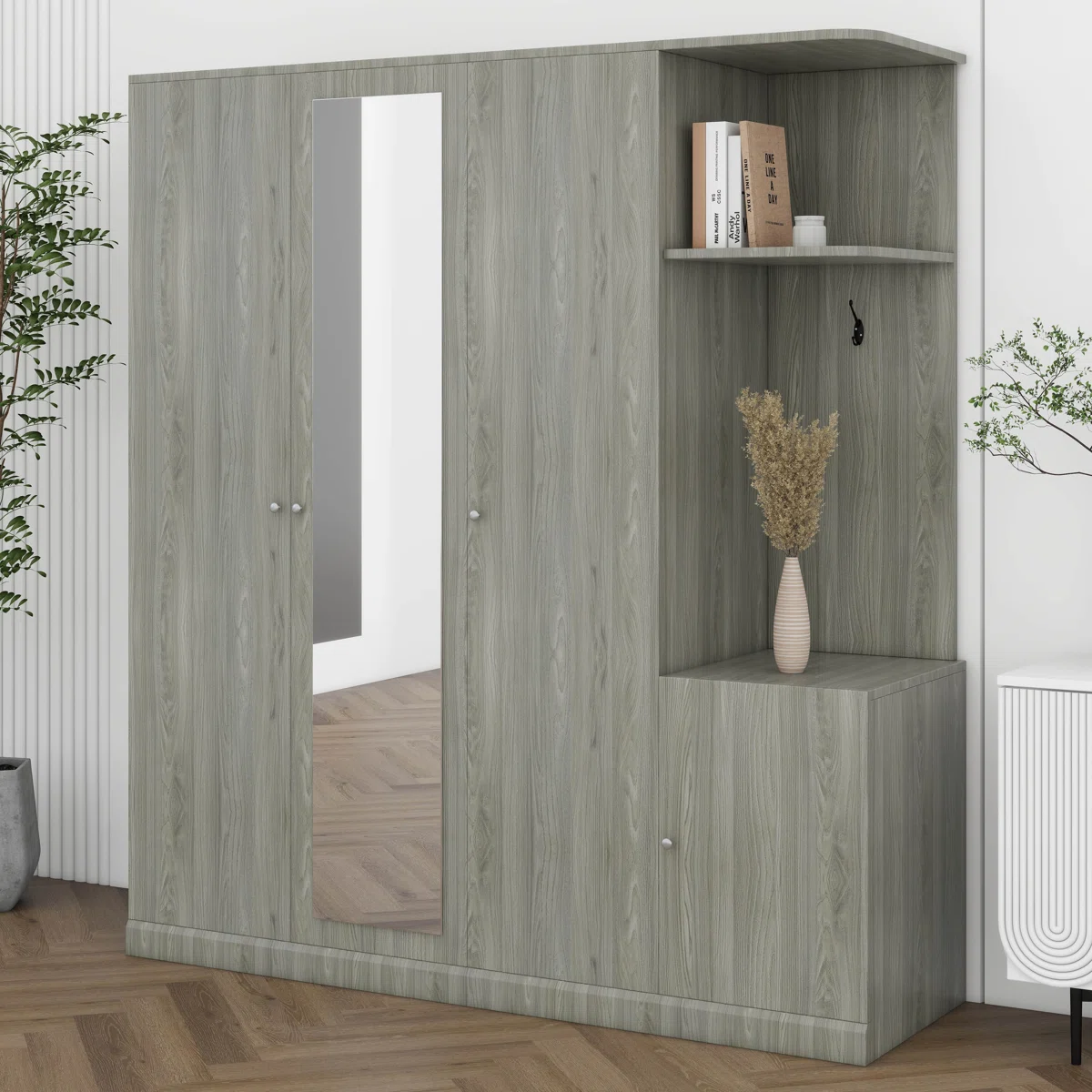 Armadio Closet with Full-Length _ – Model lo A821