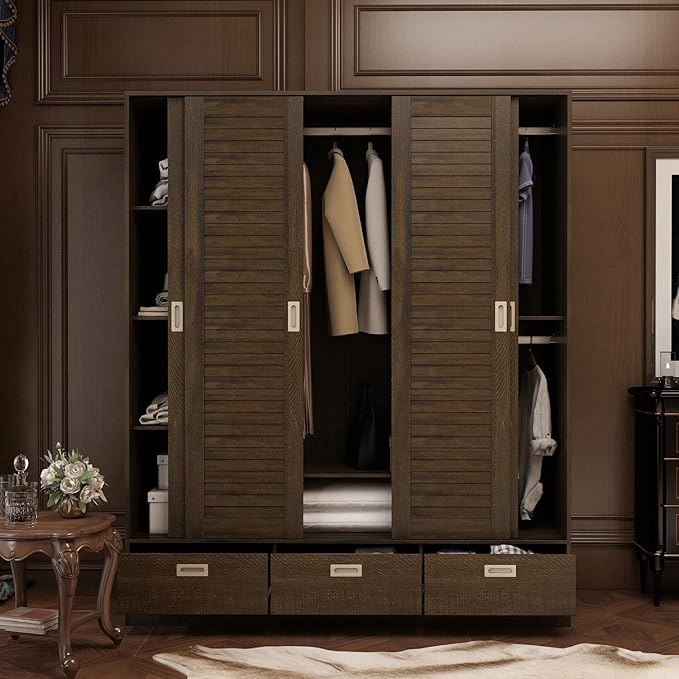 Armoires and Wardrobes 4 Door Wardrobe – Model A817