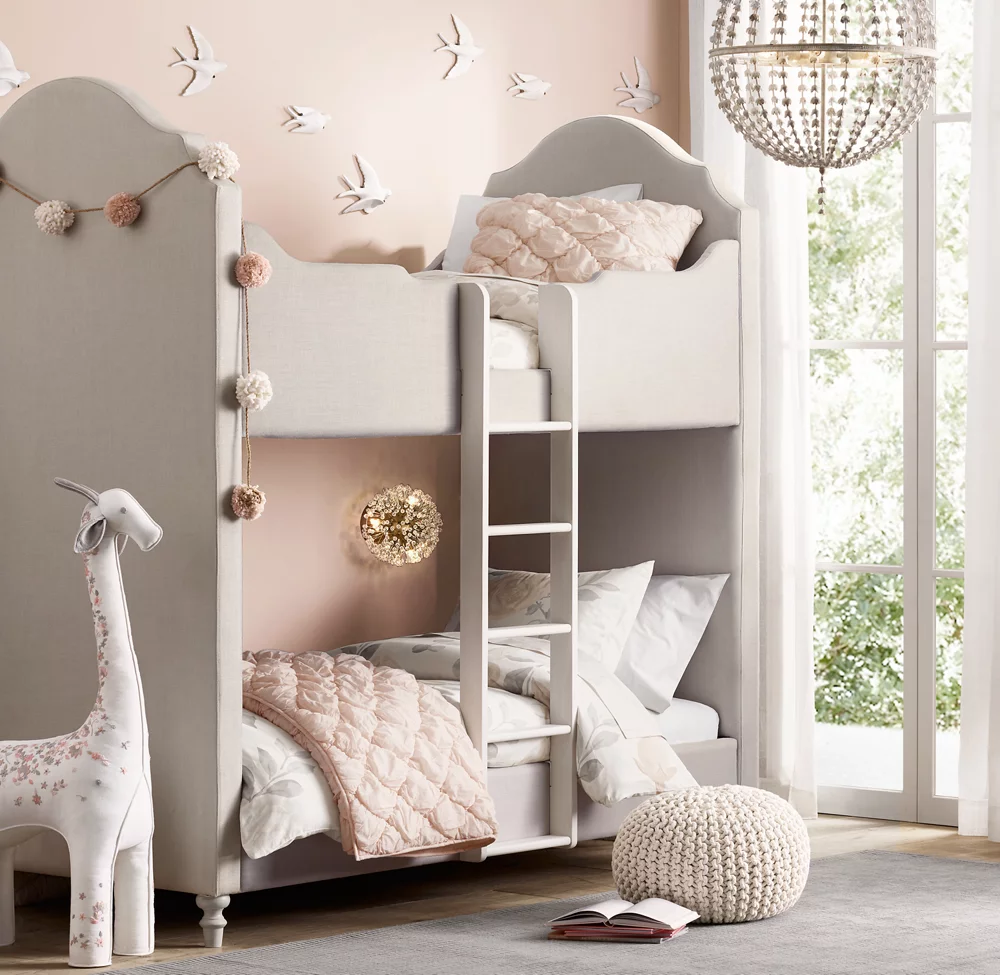 Coraline Upholstered Bunk Bed _ Model A795