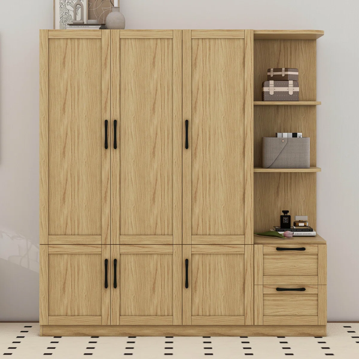 Kleiderschrank Closet -Maison Boucle _ – Model l A820